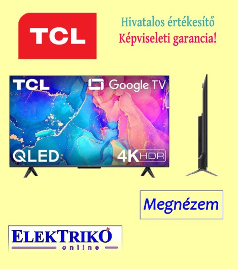 TCL 50C635 QLED Smart Tv 4K Ultra HD, Android, WIFI, Bluetooth
